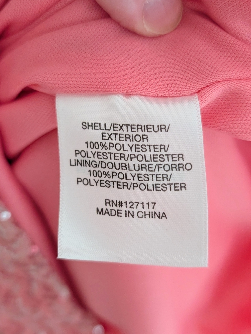Badgley Mischka Light Pink Sequin Square Neck Ruched Cocktail Midi Dress 16 NWT - Picture 13 of 13